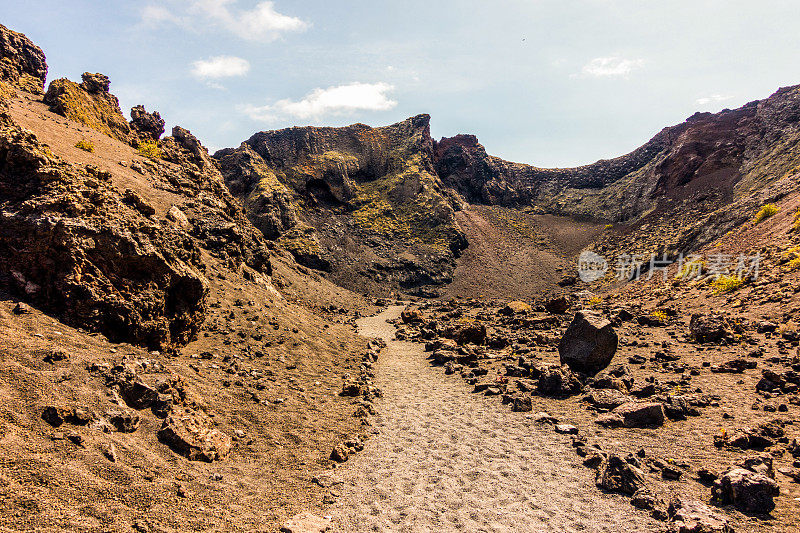 火山el cuervo lanzarote日加那利群岛